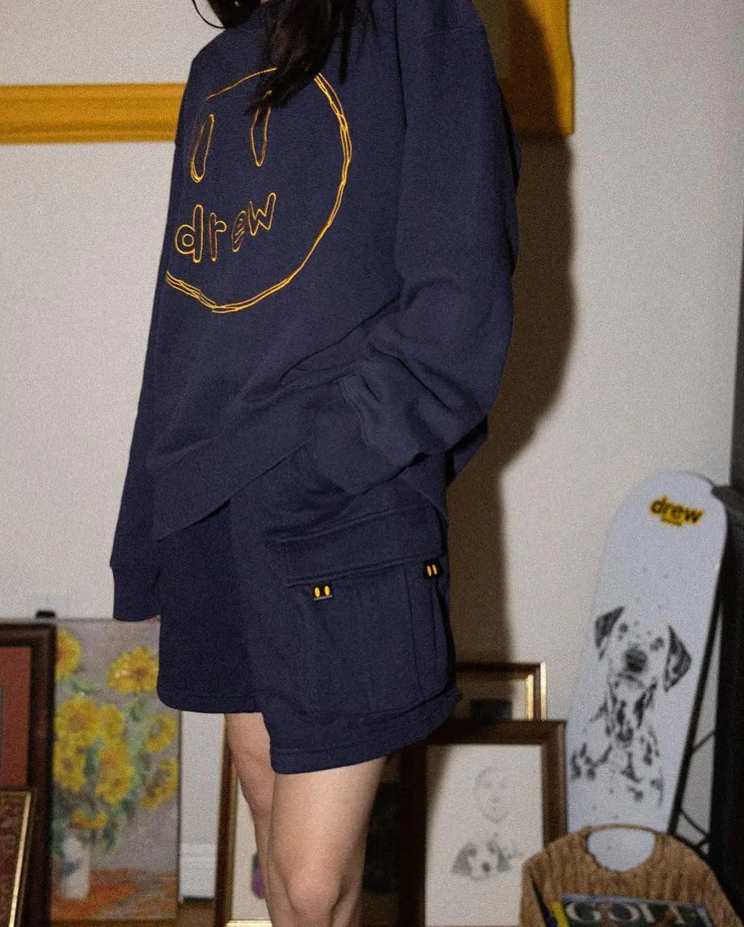 Smileydrew Embroidered Long-Sleeved