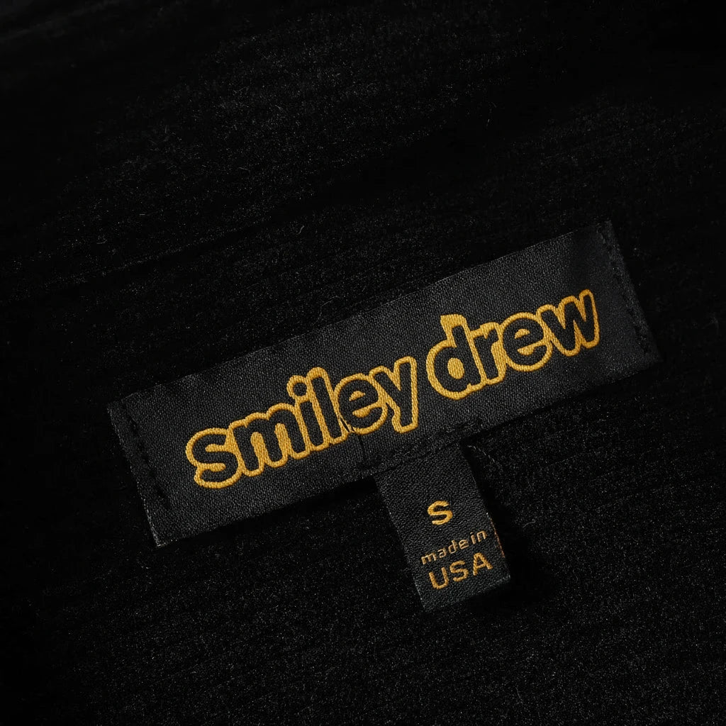 Smiley Drew Embroidered Logo Jacket