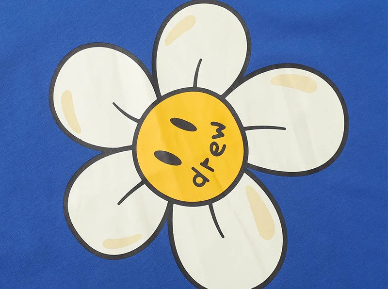Smiley drew sunflower T-shirt