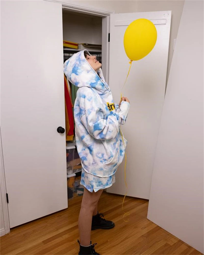 Smileydrew Tie dye Hoodie (Unisex)