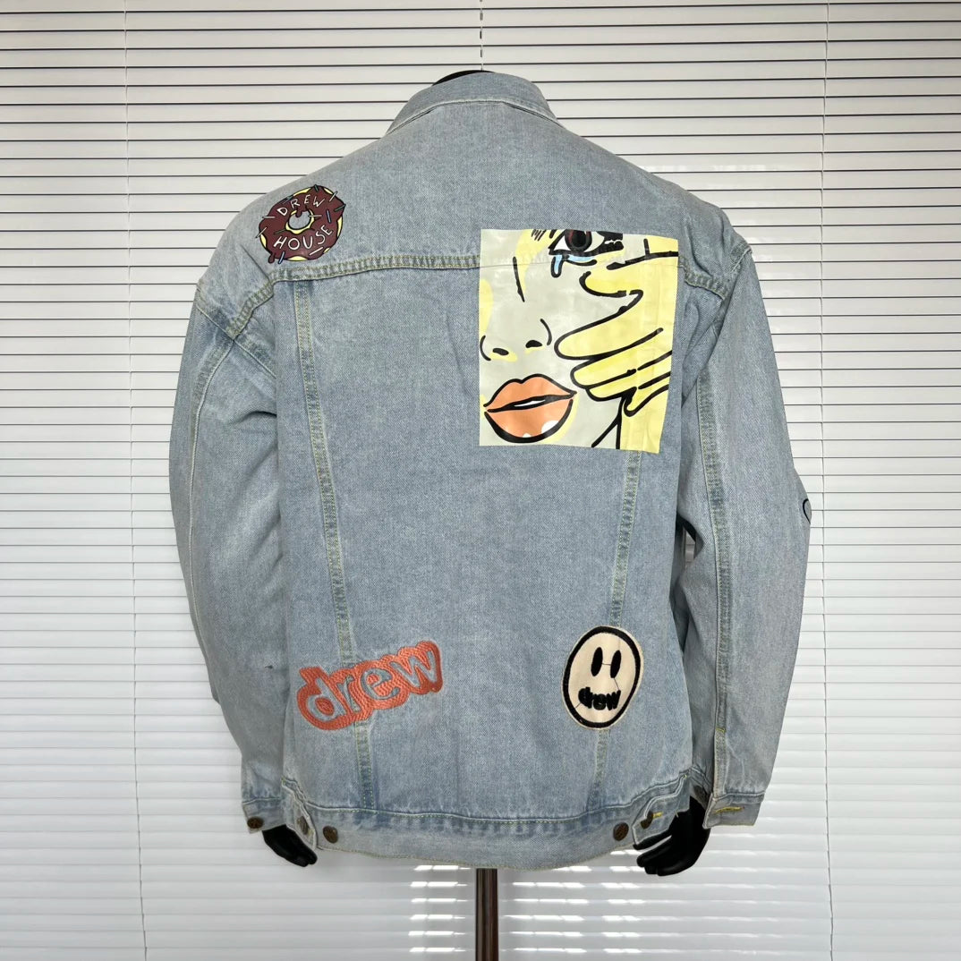 Smiley Drew House Denim Jacket