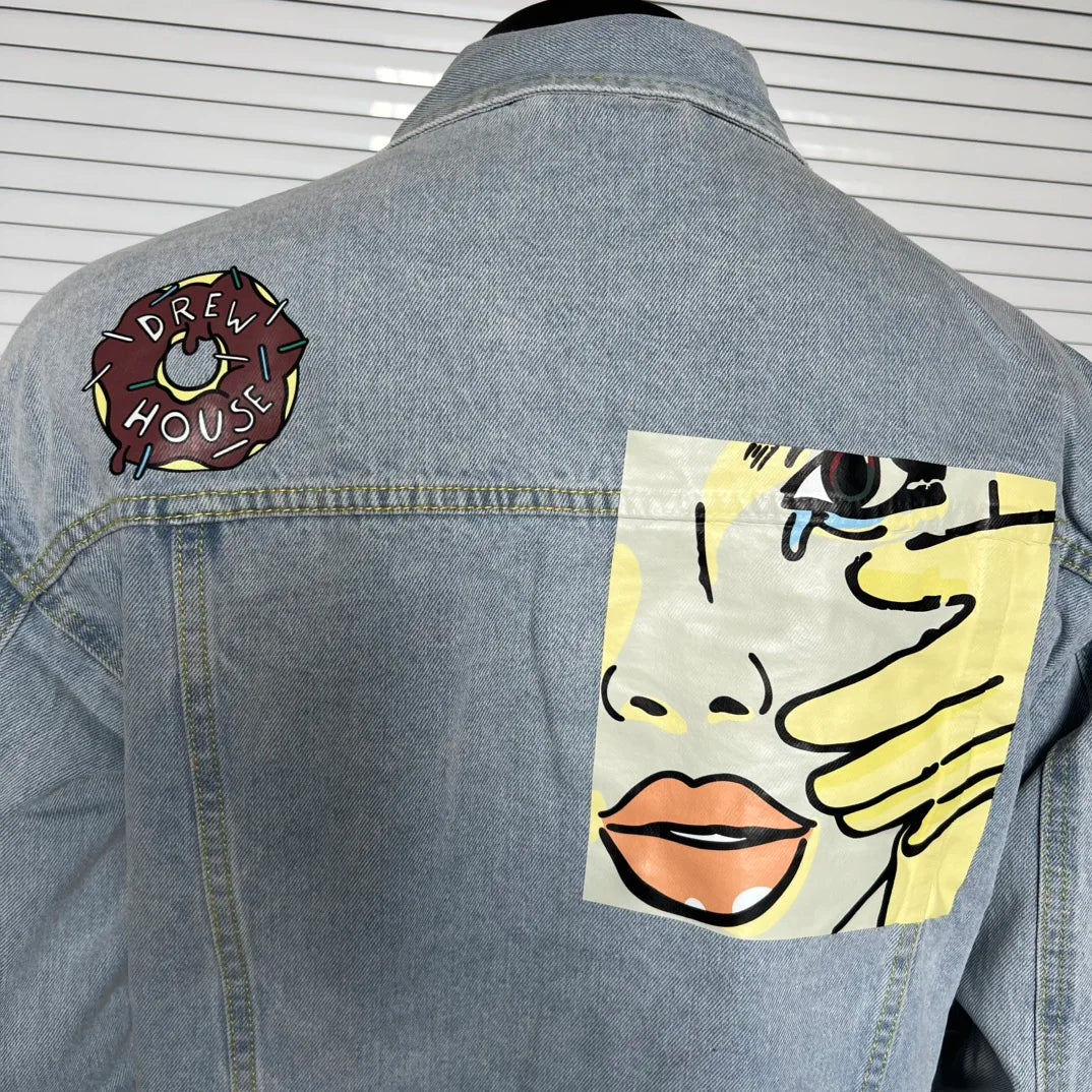 Smiley Drew House Denim Jacket