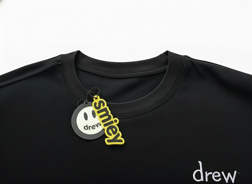 Embroidered Smiley Drew T shirt