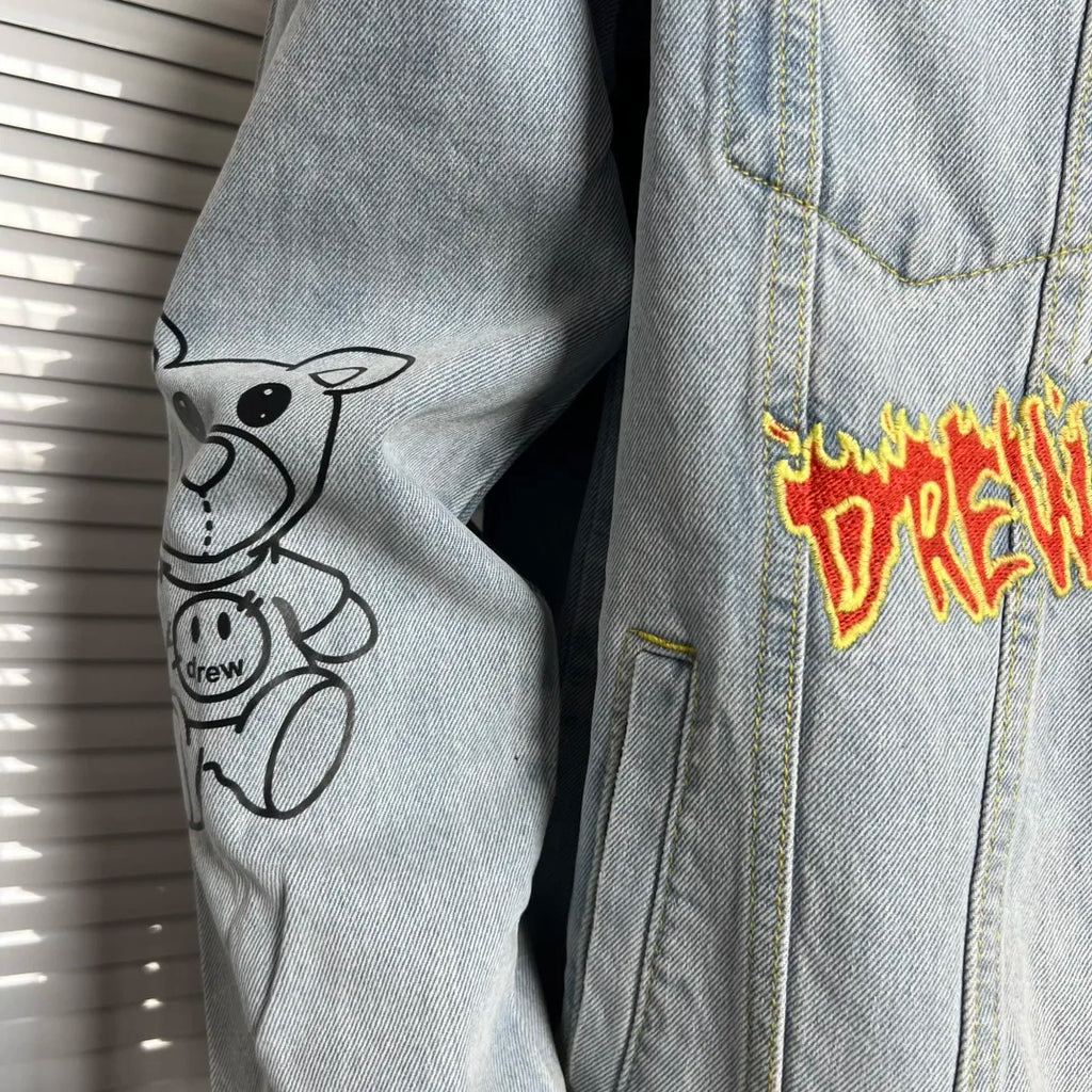 Smiley Drew House Denim Jacket