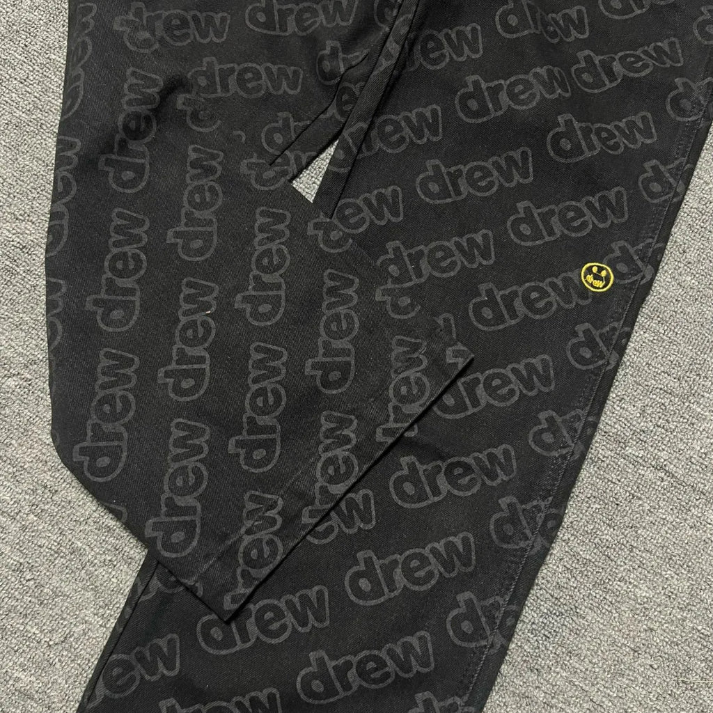 Smileydrew print Jeans