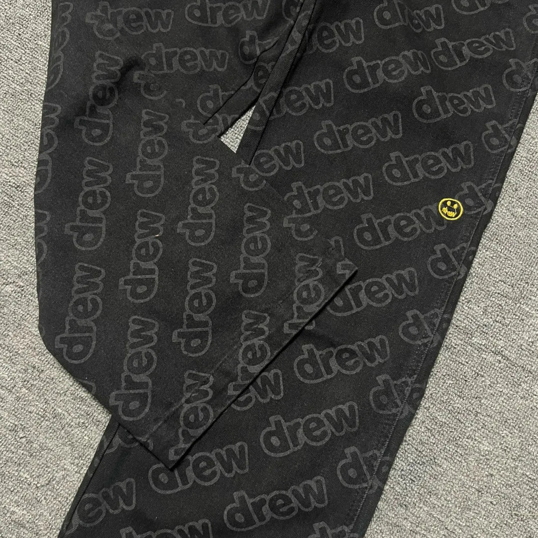 Smileydrew print Jeans