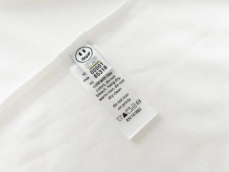 Embroidered Smiley Drew T shirt