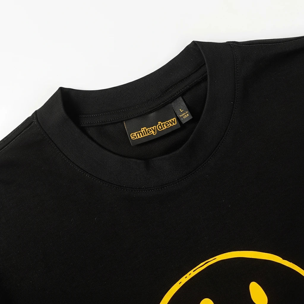 Smileydrew Black T-shirt (Unisex)