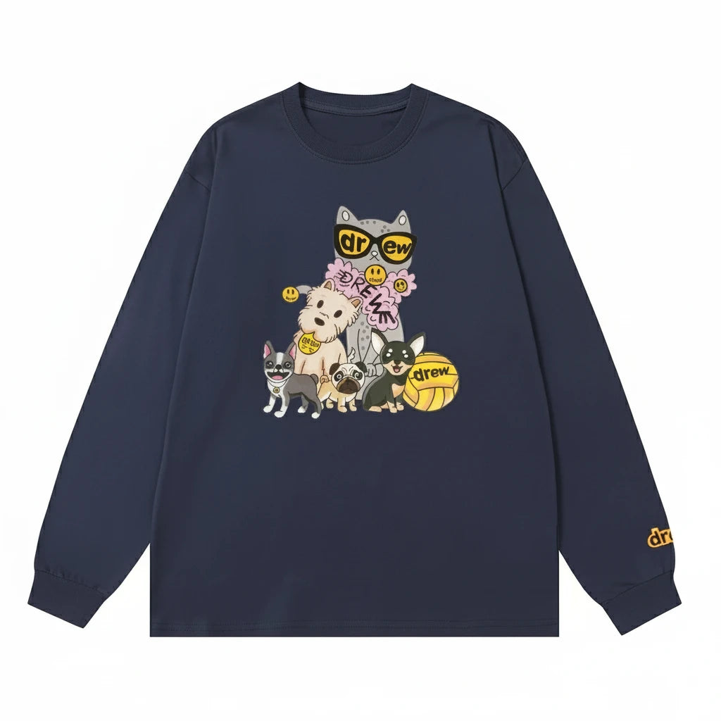 Smileydrew Long Sleeve T-Shirt (Men’s)