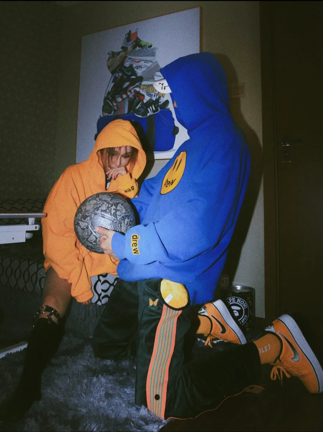 Smileydrew Streetwear multicolor Hoodie