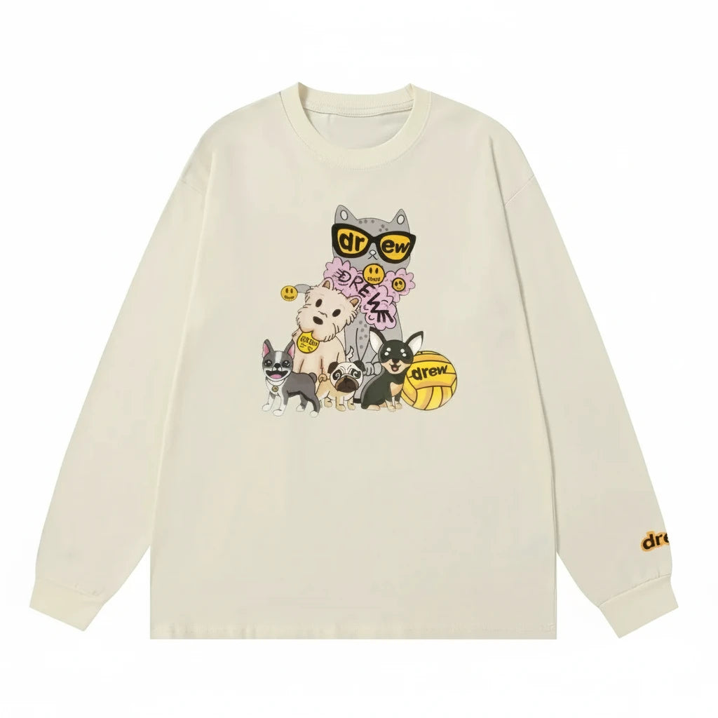 Smileydrew Long Sleeve T-Shirt (Men’s)