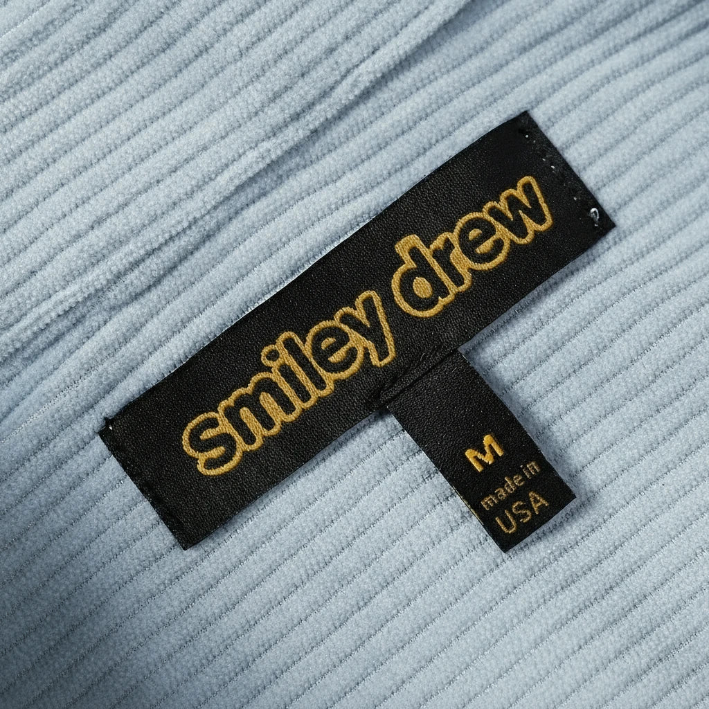 Smiley Drew Embroidered Logo Jacket