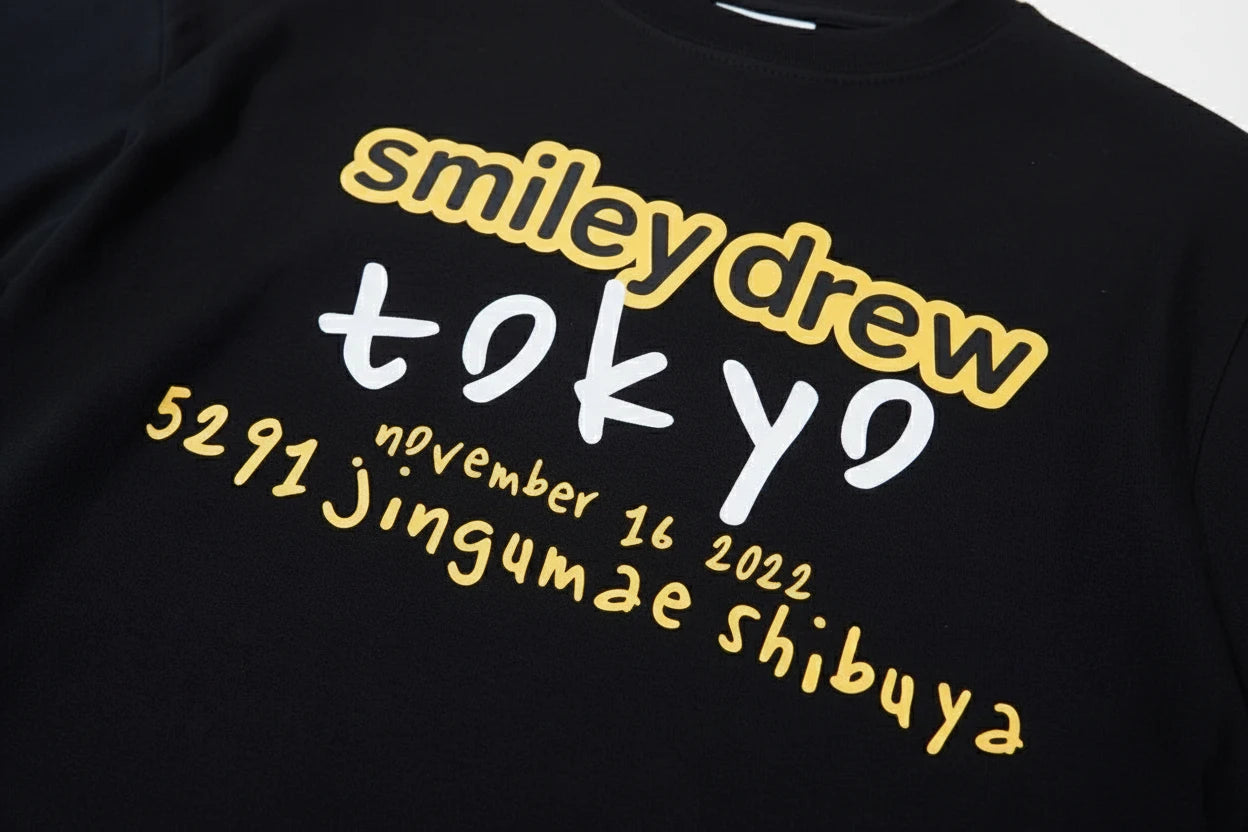 Smileydrew Tokyo T Shirt Unisex