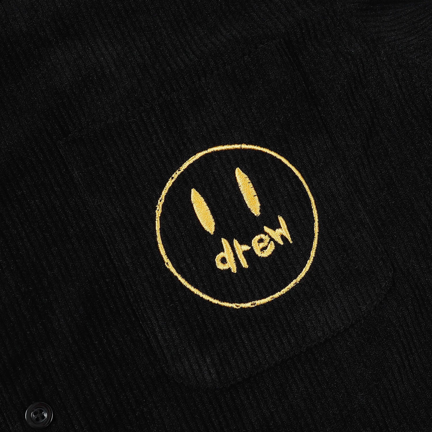 Smiley Drew Embroidered Logo Jacket