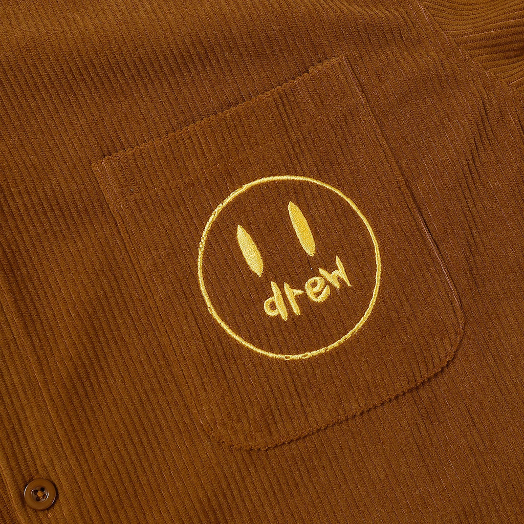 Smiley Drew Embroidered Logo Jacket