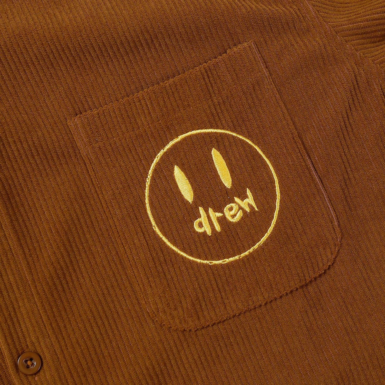 Smiley Drew Embroidered Logo Jacket