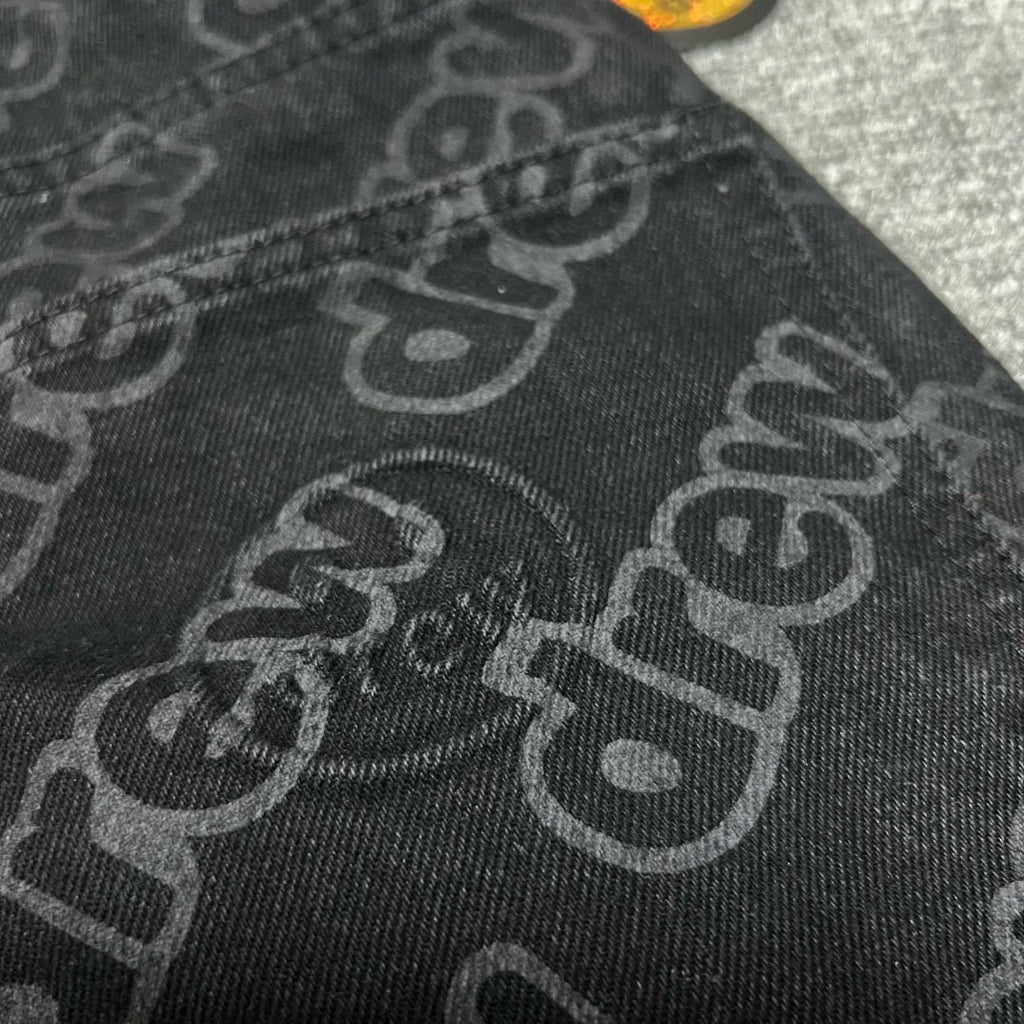 Smileydrew print Jeans