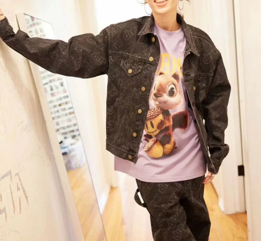 Smileydrew print Jacket