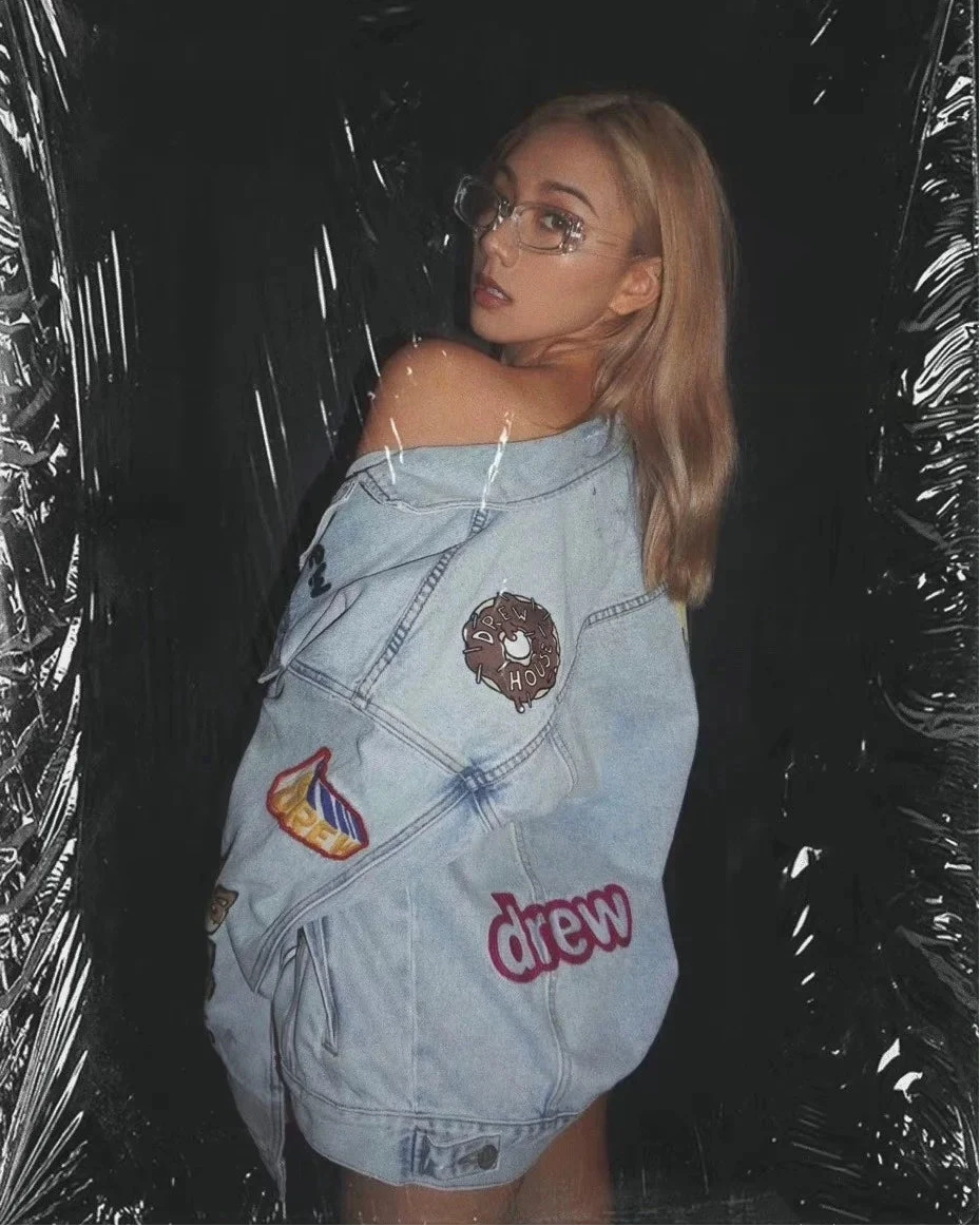 Smiley Drew House Denim Jacket