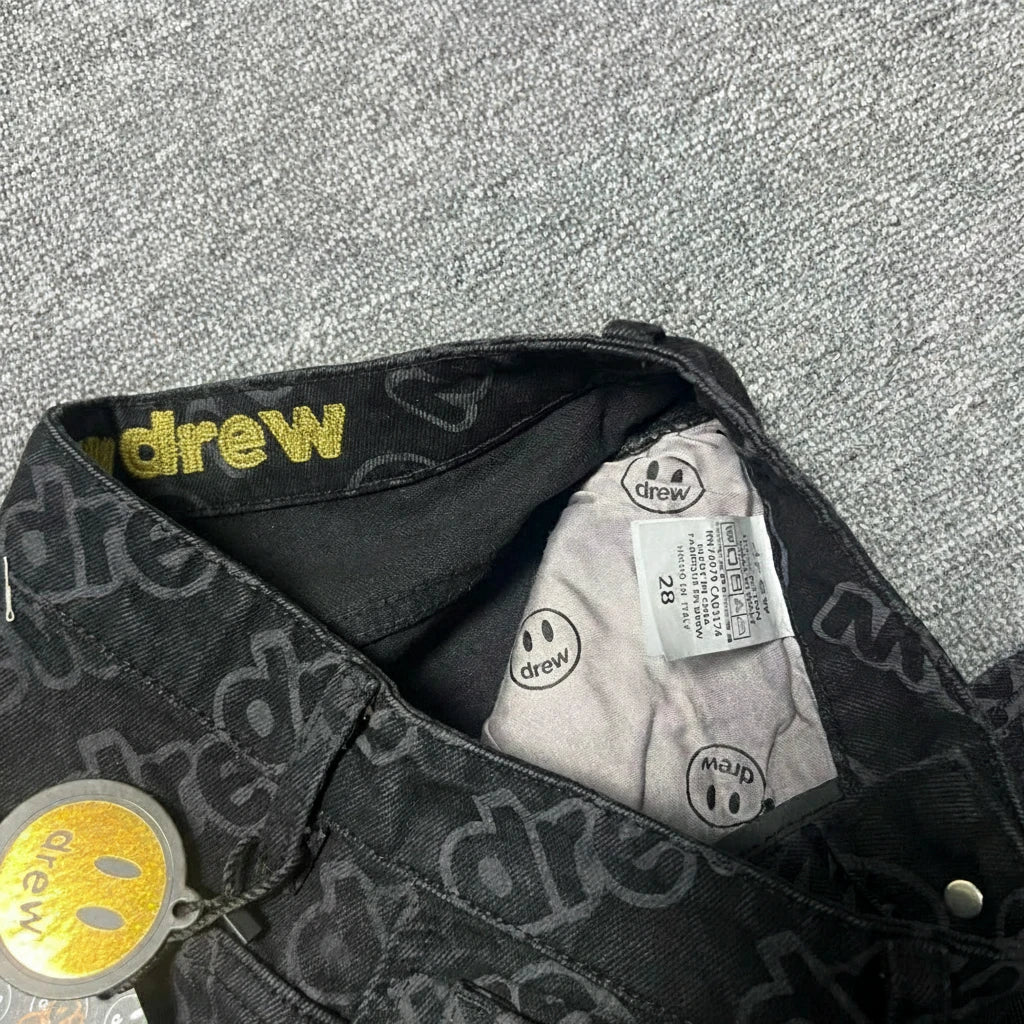 Smileydrew print Jeans